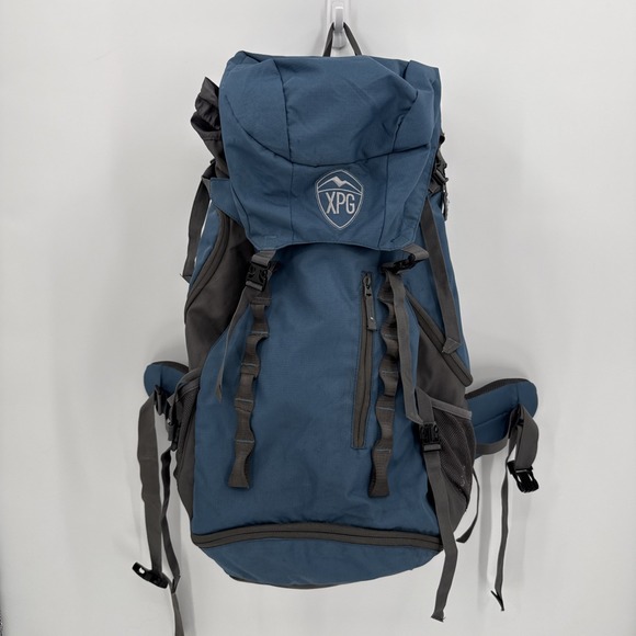 Cabela's XPG Navy Blue Ridgeline 50 Hiking Backpack w/Rain Cover Comfort Straps